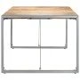 Mesa de comedor madera maciza de mango rugosa 220x100x75 cm de , Mesas de cocina y de comedor - Ref: Foro24-321566, Precio: 3...