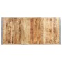 Mesa de comedor madera maciza de mango rugosa 220x100x75 cm de , Mesas de cocina y de comedor - Ref: Foro24-321566, Precio: 3...