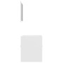Conjunto de muebles de baño 2 pzas madera contrachapada blanco de , Muebles de baño - Ref: Foro24-804773, Precio: 45,19 €, De...
