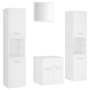 Juego de muebles de baño madera de ingeniería blanco de , Muebles de baño - Ref: Foro24-3071036, Precio: 153,91 €, Descuento: %