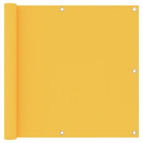 Toldo para balcón tela oxford amarillo 90x600 cm de vidaXL, Sombrillas - Ref: Foro24-135027, Precio: 32,95 €, Descuento: %