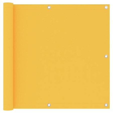 Toldo para balcón tela oxford amarillo 90x600 cm de vidaXL, Sombrillas - Ref: Foro24-135027, Precio: 32,95 €, Descuento: %