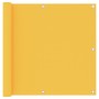 Toldo para balcón tela oxford amarillo 90x600 cm de vidaXL, Sombrillas - Ref: Foro24-135027, Precio: 32,95 €, Descuento: %
