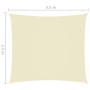 Toldo de vela rectangular tela Oxford color crema 2,5x3,5 m de vidaXL, Sombrillas - Ref: Foro24-135206, Precio: 31,63 €, Desc...