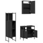 Juego de muebles de baño 3 pzas madera contrachapada negro de , Muebles de baño - Ref: Foro24-3214815, Precio: 152,57 €, Desc...