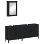 Juego de muebles de baño 3 pzas madera contrachapada negro de , Muebles de baño - Ref: Foro24-3214790, Precio: 153,07 €, Desc...