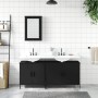 Juego de muebles de baño 3 pzas madera contrachapada negro de , Muebles de baño - Ref: Foro24-3214790, Precio: 153,07 €, Desc...