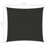 Toldo de vela cuadrado tela oxford gris antracita 3x3 m de vidaXL, Sombrillas - Ref: Foro24-135082, Precio: 35,55 €, Descuent...