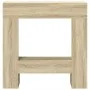 Borde de chimenea madera ingeniería roble Sonoma 81x18x82 cm de , Accesorios para hornos de leña y chimeneas - Ref: Foro24-85...