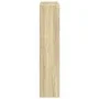 Borde de chimenea madera ingeniería roble Sonoma 81x18x82 cm de , Accesorios para hornos de leña y chimeneas - Ref: Foro24-85...