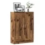 Armario de libros madera ingeniería envejecida 82,5x30,5x115 cm de , Librerías y estanterías - Ref: Foro24-856148, Precio: 96...