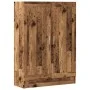 Armario de libros madera ingeniería envejecida 82,5x30,5x115 cm de , Librerías y estanterías - Ref: Foro24-856148, Precio: 96...
