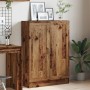Armario de libros madera ingeniería envejecida 82,5x30,5x115 cm de , Librerías y estanterías - Ref: Foro24-856148, Precio: 98...
