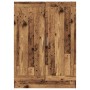 Armario de libros madera ingeniería envejecida 82,5x30,5x115 cm de , Librerías y estanterías - Ref: Foro24-856148, Precio: 98...