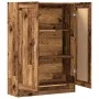 Armario de libros madera ingeniería envejecida 82,5x30,5x115 cm de , Librerías y estanterías - Ref: Foro24-856148, Precio: 96...
