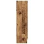 Armario de libros madera ingeniería envejecida 82,5x30,5x115 cm de , Librerías y estanterías - Ref: Foro24-856148, Precio: 96...