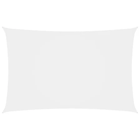 Toldo de vela rectangular tela Oxford blanco 4x7 m de vidaXL, Sombrillas - Ref: Foro24-135273, Precio: 76,88 €, Descuento: %