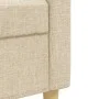 Zweiteiliges Sofaset in cremefarbener Stoffpolsterung. von , Sofas - Ref: Foro24-3278321, Preis: 484,01 €, Rabatt: %