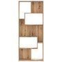 Estantería de madera de ingeniería roble artisan 67x24x161 cm de , Librerías y estanterías - Ref: Foro24-856015, Precio: 88,2...