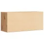 Mueble zapatero madera de ingeniería roble artisan 100x35x45 cm de , Zapateros y organizadores de calzado - Ref: Foro24-85709...