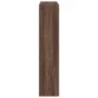 Borde de chimenea madera ingeniería marrón roble 81x18x82 cm de , Accesorios para hornos de leña y chimeneas - Ref: Foro24-85...