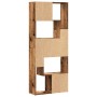 Estantería madera de ingeniería color envejecido 67x24x161 cm de , Librerías y estanterías - Ref: Foro24-856014, Precio: 87,1...