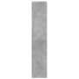 Librería divisora 4 niveles madera gris 143,5x29x143,5 cm de , Librerías y estanterías - Ref: Foro24-857997, Precio: 76,85 €,...