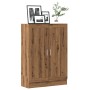 Armario de madera de ingeniería roble artisan 82,5x30,5x115 cm de , Librerías y estanterías - Ref: Foro24-856149, Precio: 100...
