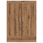 Armario de madera de ingeniería roble artisan 82,5x30,5x115 cm de , Librerías y estanterías - Ref: Foro24-856149, Precio: 100...