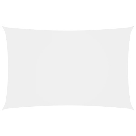 Toldo de vela rectangular tela Oxford blanco 2x5 m de vidaXL, Sombrillas - Ref: Foro24-135259, Precio: 36,40 €, Descuento: %