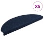Alfombrilla autoadhesiva escalera 5 uds 65x21x4 cm azul marino de , Alfombrillas para escalones - Ref: Foro24-149718, Precio:...