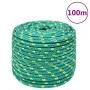 Cuerda de barco polipropileno verde 14 mm 100 m de , Sogas y cuerdas metálicas - Ref: Foro24-152729, Precio: 68,76 €, Descuen...