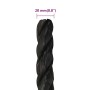 Cuerda de trabajo polipropileno negro 20 mm 25 m de , Sogas y cuerdas metálicas - Ref: Foro24-153029, Precio: 38,89 €, Descue...