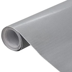 4D silver car wrap 100x150 cm by , Vehicle vinyls - Ref: Foro24-210726, Price: 17,45 €, Discount: %