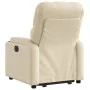 Electric reclining and lifting armchair in cream-colored fabric by , Armchairs - Ref: Foro24-3204743, Price: 330,85 €, Discou...