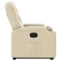 Electric reclining and lifting armchair in cream-colored fabric by , Armchairs - Ref: Foro24-3204743, Price: 330,85 €, Discou...