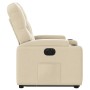 Sillón eléctrico reclinable elevable de tela color crema de , Sillones - Ref: Foro24-3204743, Precio: 304,00 €, Descuento: %