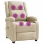 Cremefarbener Stoffmassagestuhl von , Elektrische Massagesessel - Ref: Foro24-340935, Preis: 249,70 €, Rabatt: %