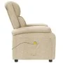 Cremefarbener Stoffmassagestuhl von , Elektrische Massagesessel - Ref: Foro24-340935, Preis: 249,70 €, Rabatt: %