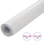 Láminas 4D para coche 2 uds blanco 100x150 cm+50x150 cm de , Vinilos para vehículos - Ref: Foro24-210724, Precio: 26,67 €, De...