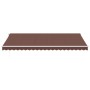 Toldo retráctil automático con luces LED marrón 500x350 cm de , Toldos - Ref: Foro24-3215398, Precio: 720,68 €, Descuento: %