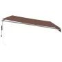 Automatische ausfahrbare Markise mit LED-Lichtern in Braun, 500x350 cm. von , Markisen - Ref: Foro24-3215398, Preis: 718,16 €...