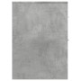 Armario de baño estrecho con ruedas madera gris hormigón de , Taquillas y armarios de almacenamiento - Ref: Foro24-855280, Pr...