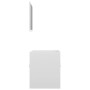 Set muebles de baño 2 piezas madera contrachapada blanco brillo de , Muebles de baño - Ref: Foro24-804779, Precio: 46,83 €, D...