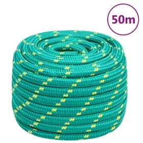Cuerda de barco polipropileno verde 20 mm 50 m de , Sogas y cuerdas metálicas - Ref: Foro24-152739, Precio: 64,75 €, Descuent...