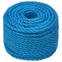 Blue polypropylene work rope 20 mm 100 m by , Ropes and metal cords - Ref: Foro24-152992, Price: 114,37 €, Discount: %