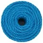Blue polypropylene work rope 20 mm 100 m by , Ropes and metal cords - Ref: Foro24-152992, Price: 114,37 €, Discount: %