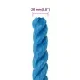 Blue polypropylene work rope 20 mm 100 m by , Ropes and metal cords - Ref: Foro24-152992, Price: 114,37 €, Discount: %