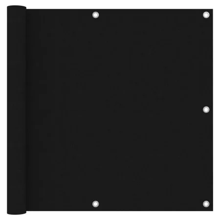 Toldo para balcón tela oxford negro 90x600 cm de vidaXL, Sombrillas - Ref: Foro24-135063, Precio: 32,21 €, Descuento: %