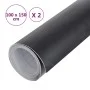 Láminas para coches 2 uds negro mate 100x150 cm de , Vinilos para vehículos - Ref: Foro24-210701, Precio: 20,06 €, Descuento: %